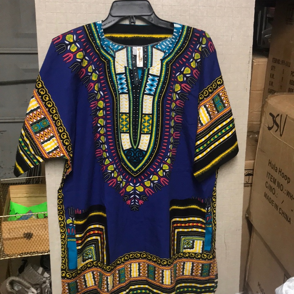 New Dashikil Royal Blue. Never worn